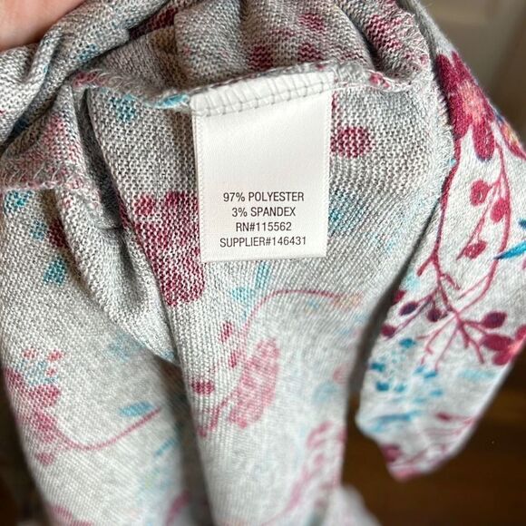 Disney Princess Mulan Floral Ruched Dress NWT Size Large - Picture 7 of 8